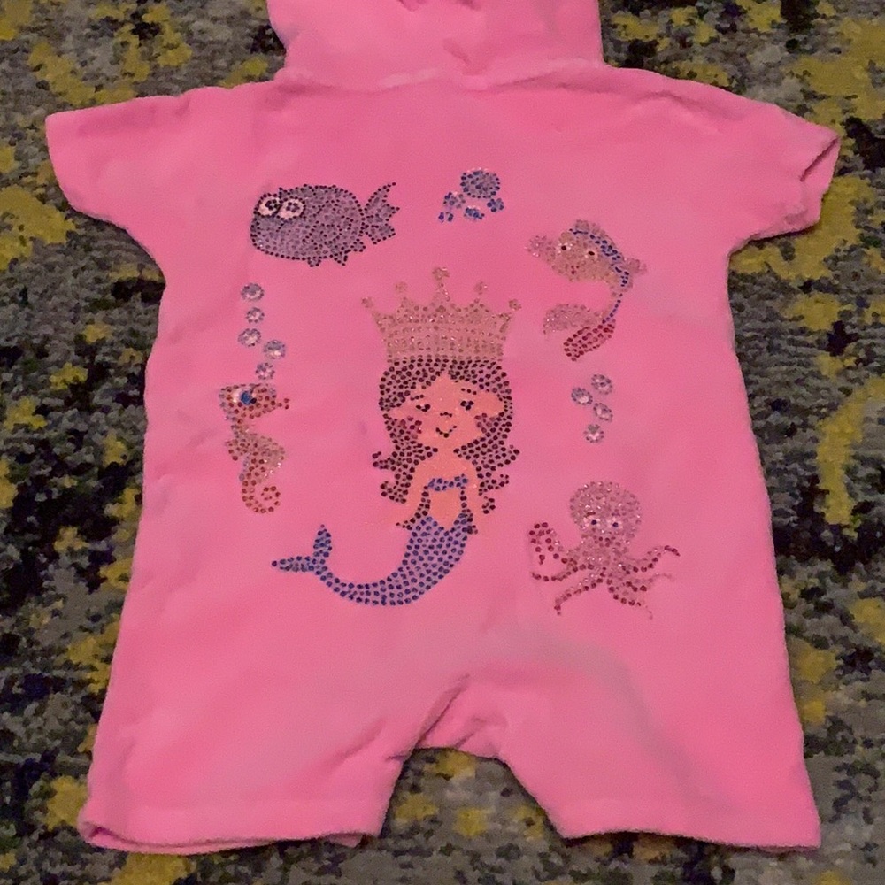 Butter Super Soft Terry Mermaid One Piece Hoodie